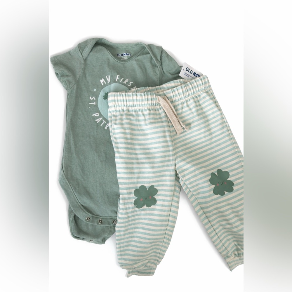 Baby Onesie & Pants Set-St Patrick's Day
